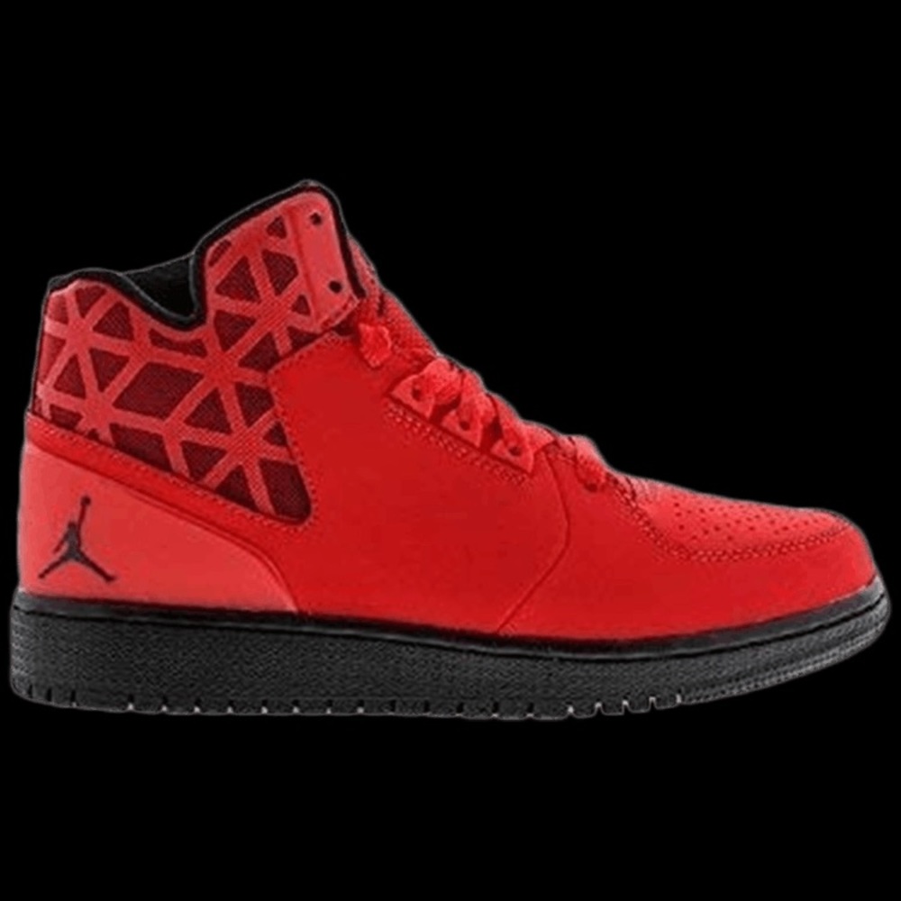 Red Nike Air Jordan 1 flight
